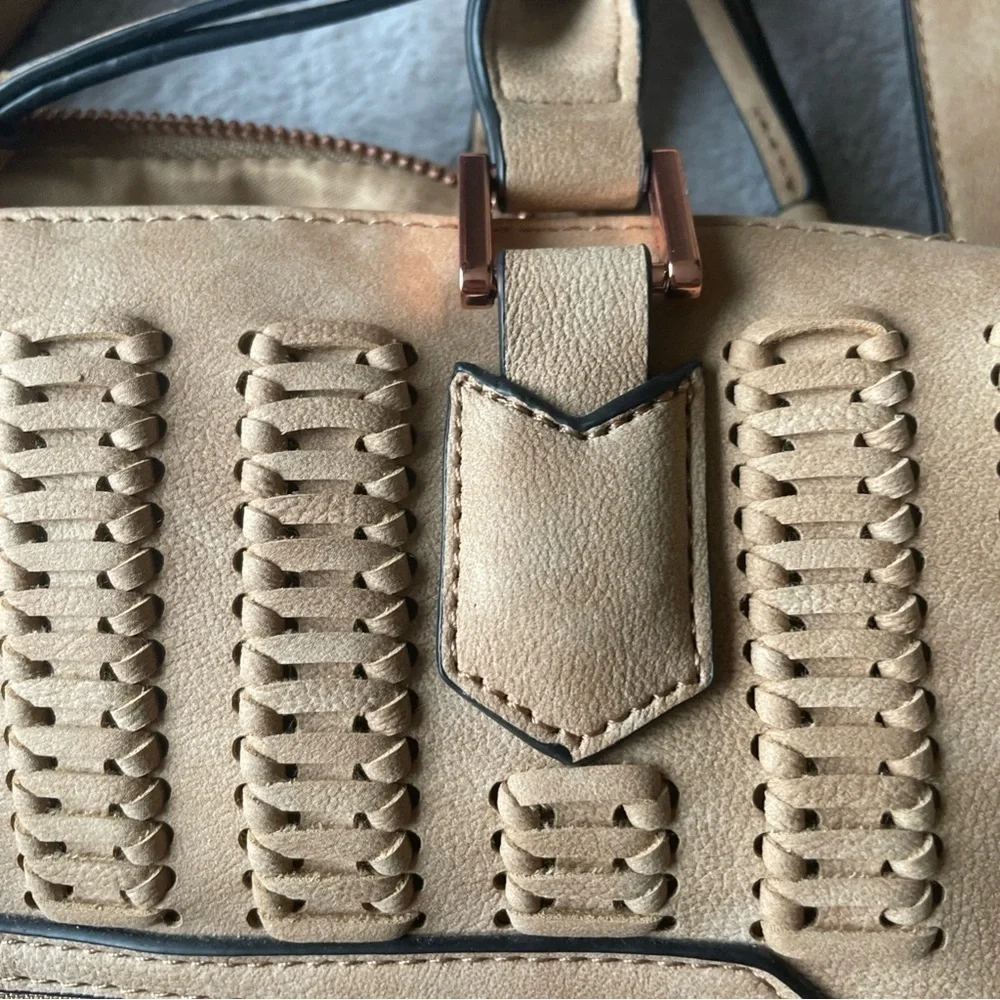 Free people Davie vegan leather satchel
